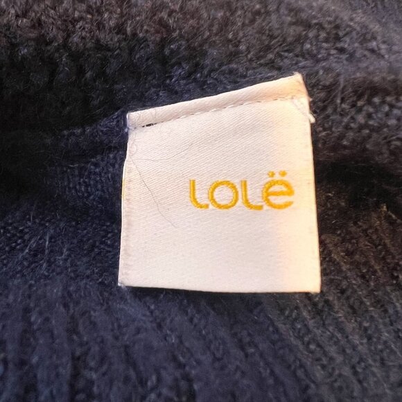 Lolë Evelyn Sweater Dress Amalfi Blue Size Small - Picture 8 of 14